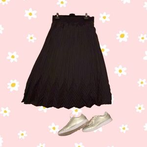 Missoni Pleated Chevron Maxi Skirt - Sz M